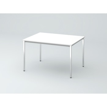 オリゴテーブル ホワイトボード天板 角型 1200×900 4本角脚(メッキ脚)<配送時組立サービス付> イトーキ