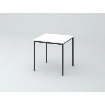 オリゴテーブル ホワイトボード天板 正方形 750×750 4本丸脚<配送時組立サービス付> イトーキ