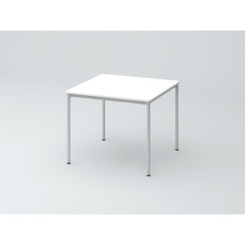 オリゴテーブル ホワイトボード天板 正方形 900×900 4本丸脚<配送時組立サービス付> イトーキ