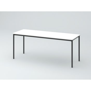 オリゴテーブル ホワイトボード天板 角型 1800×600 4本丸脚<配送時組立サービス付> イトーキ