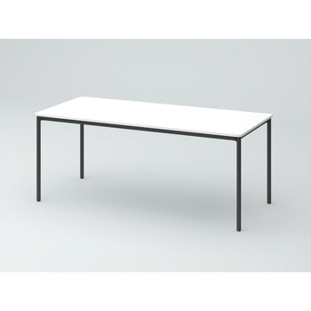 オリゴテーブル ホワイトボード天板 角型 1800×750 4本丸脚<配送時組立サービス付> イトーキ