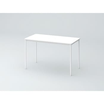 オリゴテーブル ホワイトボード天板(配線キャップ) 角型 1200×600 4本丸脚<配送時組立サービス付> イトーキ