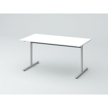 オリゴテーブル ホワイトボード天板(配線キャップ) 1500×750 T字脚<配送時組立サービス付> イトーキ