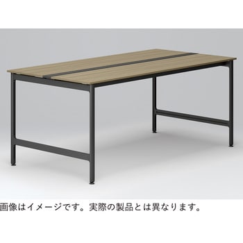 ハイライン ベンチテーブル 天板カラーS 両面タイプ 単独型 W2400×D1400<配送時組立サービス付> イトーキ