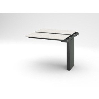 ハイライン ベンチテーブル 天板カラーS 両面タイプ 連増セット W1200×D1400<配送時組立サービス付> イトーキ