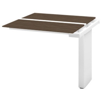 ハイライン ベンチテーブル 天板カラーS 両面タイプ 連増セット W1200×D1400<配送時組立サービス付> イトーキ