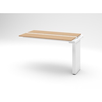 ハイライン ベンチテーブル 天板カラーS 両面タイプ 連増セット W1600×D1000<配送時組立サービス付> イトーキ