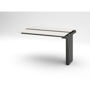 ハイライン ベンチテーブル 天板カラーS 両面タイプ 連増セット W1600×D1200<配送時組立サービス付> イトーキ