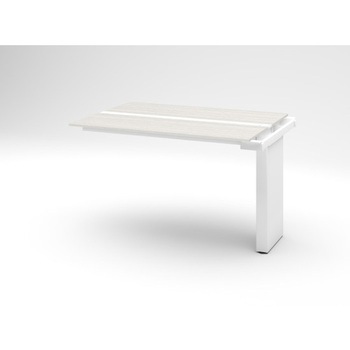 ハイライン ベンチテーブル 天板カラーS 両面タイプ 連増セット W1600×D1200<配送時組立サービス付> イトーキ