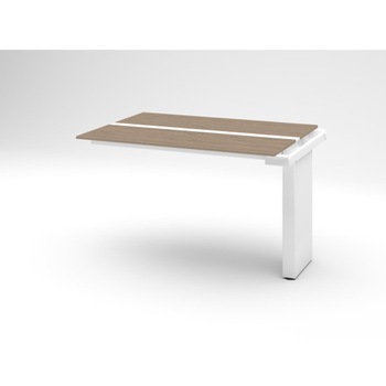 ハイライン ベンチテーブル 天板カラーS 両面タイプ 連増セット W1600×D1200<配送時組立サービス付> イトーキ