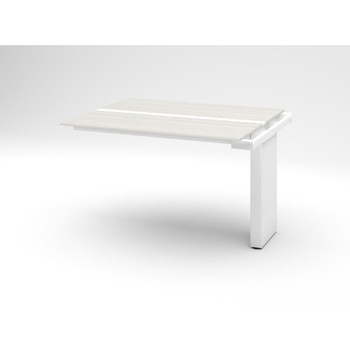 ハイライン ベンチテーブル 天板カラーS 両面タイプ 連増セット W1600×D1400<配送時組立サービス付> イトーキ