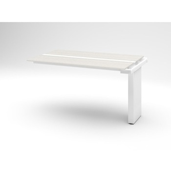 ハイライン ベンチテーブル 天板カラーS 両面タイプ 連増セット W1800×D1200<配送時組立サービス付> イトーキ