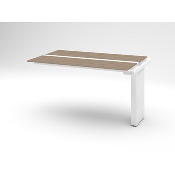 ハイライン ベンチテーブル 天板カラーS 両面タイプ 連増セット W1800×D1200<配送時組立サービス付> イトーキ