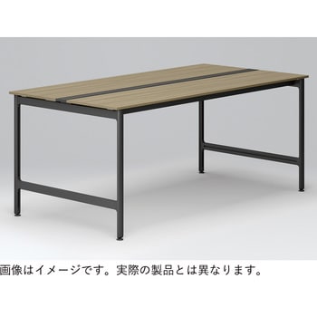 ハイライン ベンチテーブル 天板カラーT 両面タイプ 単独型 W2400×D1200<配送時組立サービス付> イトーキ