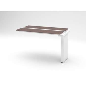 ハイライン ベンチテーブル 天板カラーT 両面タイプ 連増セット W1600×D1000<配送時組立サービス付> イトーキ