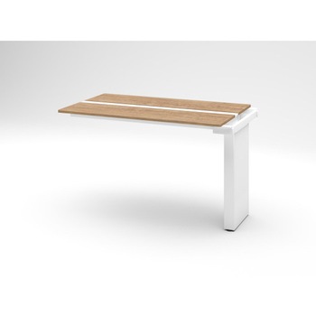 ハイライン ベンチテーブル 天板カラーT 両面タイプ 連増セット W1600×D1000<配送時組立サービス付> イトーキ