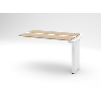 ハイライン ベンチテーブル 天板カラーT 両面タイプ 連増セット W1600×D1000<配送時組立サービス付> イトーキ