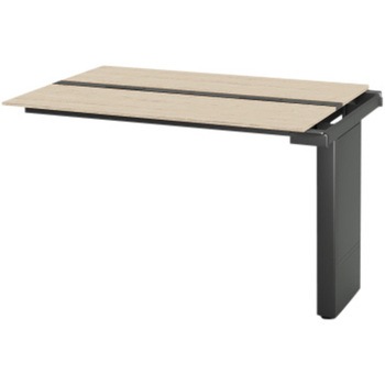 ハイライン ベンチテーブル 天板カラーT 両面タイプ 連増セット W1600×D1200<配送時組立サービス付> イトーキ