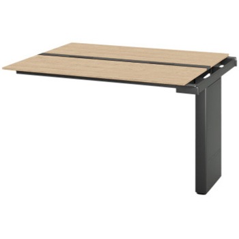 ハイライン ベンチテーブル 天板カラーT 両面タイプ 連増セット W1600×D1400<配送時組立サービス付> - イトーキ