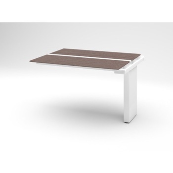 ハイライン ベンチテーブル 天板カラーT 両面タイプ 連増セット W1600×D1400<配送時組立サービス付> - イトーキ