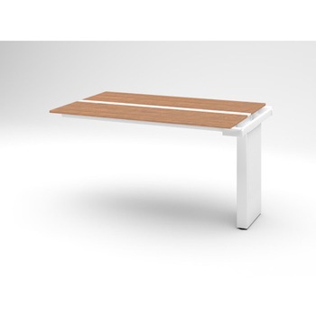 ハイライン ベンチテーブル 天板カラーT 両面タイプ 連増セット W1800×D1200<配送時組立サービス付> イトーキ