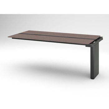 ハイライン ベンチテーブル 天板カラーT 両面タイプ 連増セット W2400×D1200<配送時組立サービス付> イトーキ