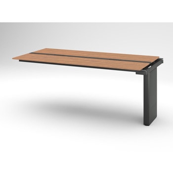 ハイライン ベンチテーブル 天板カラーT 両面タイプ 連増セット W2400×D1200<配送時組立サービス付> イトーキ