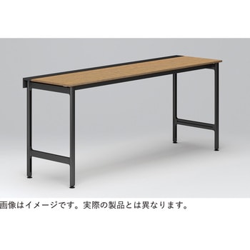 ハイライン ベンチテーブル 天板カラーS 片面タイプ 連増セット W2400×D660<配送時組立サービス付> イトーキ