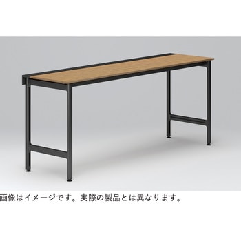ハイライン ベンチテーブル 天板カラーS 片面タイプ 連増セット W2400×D660<配送時組立サービス付> イトーキ