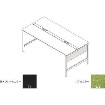 ハイライン 幕板 サイド用ショート 両面用 D1000用 不織布FY<配送時組立サービス付> - イトーキ