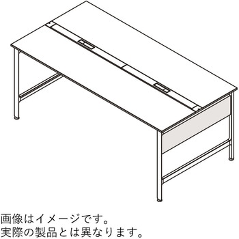 ハイライン 幕板 サイド用ショート 片面用 D660用 木目T<配送時組立サービス付> - イトーキ