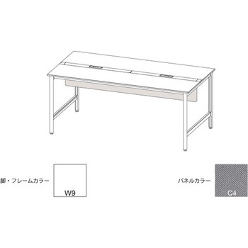 ハイライン 幕板 フロント用ショート W1000用 布地C<配送時組立サービス付> イトーキ