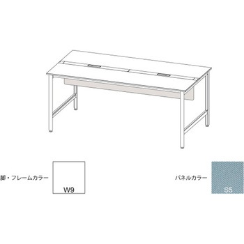 ハイライン 幕板 フロント用ショート W1600用 布地C<配送時組立サービス付> イトーキ
