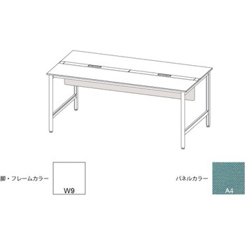 ハイライン 幕板 フロント用ショート W2400用 布地C<配送時組立サービス付> イトーキ