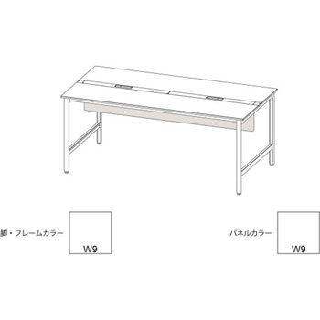 ハイライン 幕板 フロント用ショート W1800用 木目S<配送時組立サービス付> イトーキ