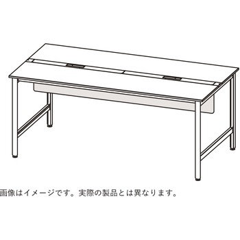 ハイライン 幕板 フロント用ショート W1200用 木目T<配送時組立サービス付> イトーキ