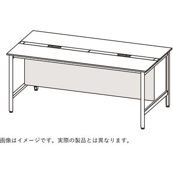 ハイライン 幕板 フロント用ロング W1600用 木目S<配送時組立サービス付> イトーキ