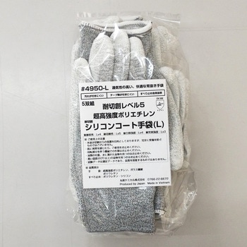 耐切創シリコンコート 5双組 丸和ケミカル