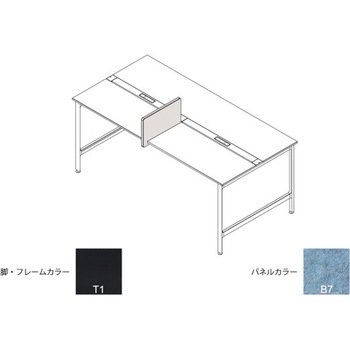 ハイライン サイドパネル H335×D760用 不織布FY<配送時組立サービス付> イトーキ