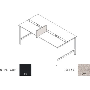 ハイライン サイドパネル H335×D760用 不織布FY<配送時組立サービス付> イトーキ