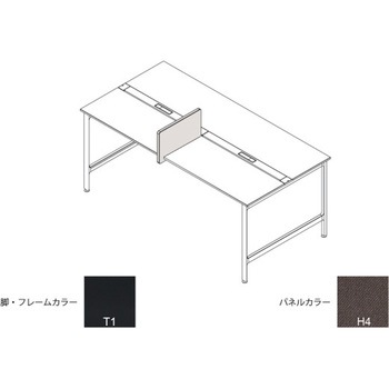 ハイライン サイドパネル H335×D560用 布地C<配送時組立サービス付> イトーキ