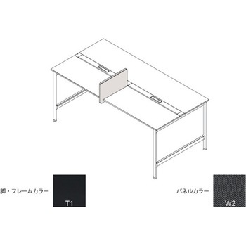 ハイライン サイドパネル H335×D560用 布地C<配送時組立サービス付> イトーキ