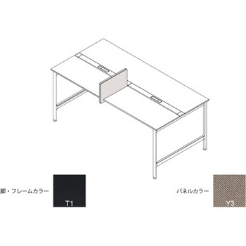 ハイライン サイドパネル H335×D560用 布地C<配送時組立サービス付> イトーキ