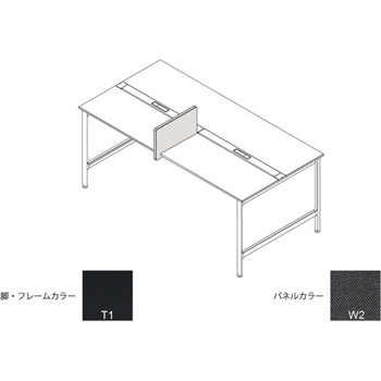 JL-063XFC-T1W2 ハイライン サイドパネル H335×D660用 布地C<配送時組立サービス付> イトーキ 82606635