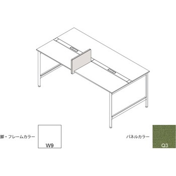 JL-063XFC-W9Q3 ハイライン サイドパネル H335×D660用 布地C<配送時組立サービス付> イトーキ 82606757