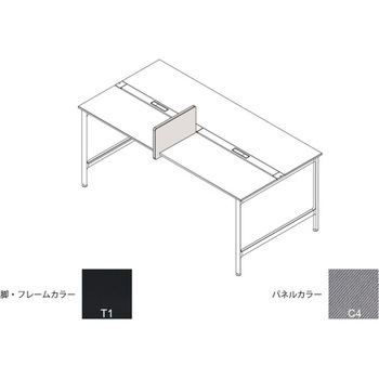 ハイライン サイドパネル H335×D760用 布地C<配送時組立サービス付> イトーキ
