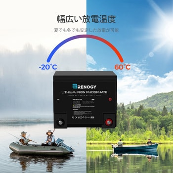 リン酸鉄リチウムイオンバッテリー 1台 RENOGY JAPAN 【通販 リン酸鉄リチウムイオンバッテリー 1台 RENOGY JAPAN 【通販
