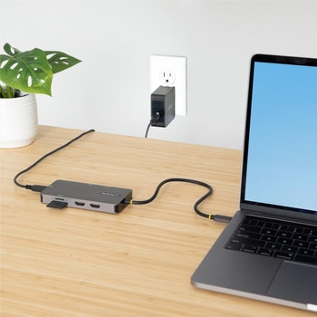 マルチポートアダプター/USB Type-C接続/デュアルモニター/4K HDMI/100W USB PD/2x USB-Aハブ/GbE/SDカードリーダー StarTech.com