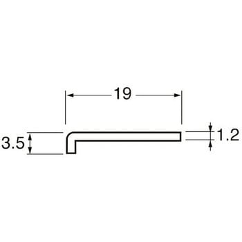 RO1H-20 ステンレス製床見切り・床エッジ RO1H ケージーパルテック