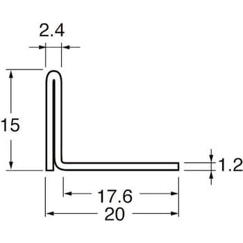 SM4-20 ステンレス製床見切り・床エッジ SM4 ケージーパルテック